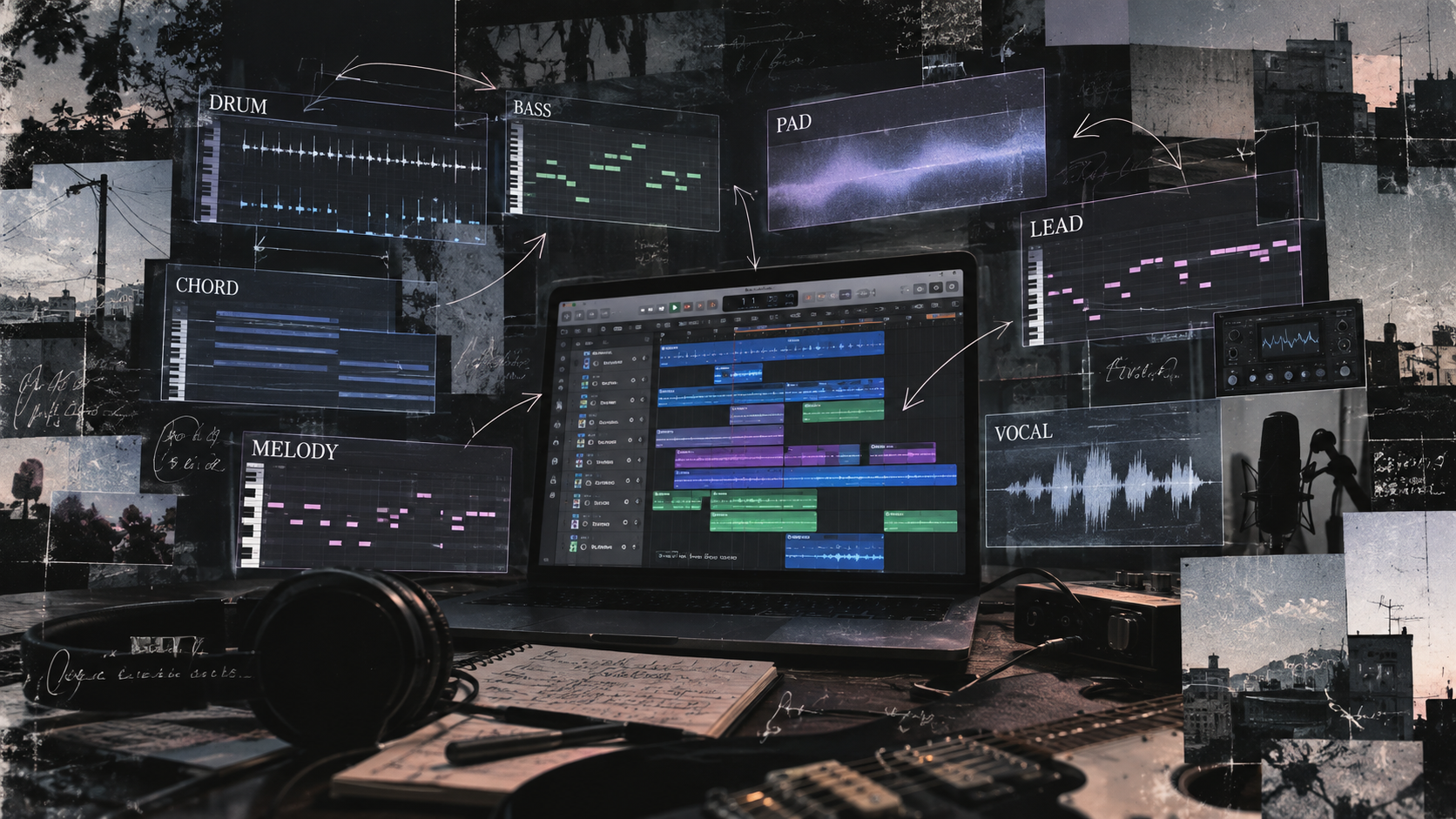 音楽を分解して組み直す-コピー,実験,分析から考える作曲